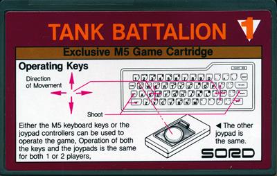 Tank Battalion - Cart - Back Image