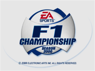 F1 Championship Season 2000 - Screenshot - Game Title Image