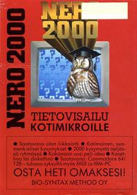 Nero 2000 - Advertisement Flyer - Front Image