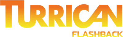 Turrican Flashback - Clear Logo Image