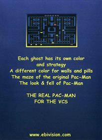 Pac-Man (Ebivision) - Box - Back Image