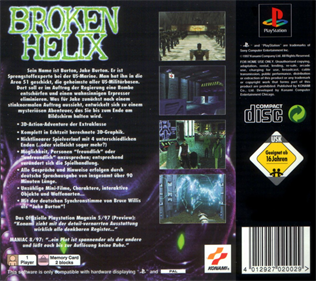 Broken Helix - Box - Back Image