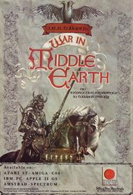 War in Middle Earth - Advertisement Flyer - Front Image