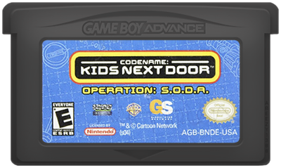 Codename: Kids Next Door: Operation S.O.D.A. - Cart - Front Image