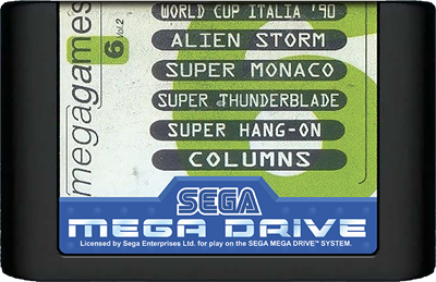 Mega Games 6 Vol. 2 - Cart - Front Image