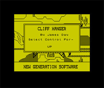 Cliff Hanger - Screenshot - Game Title Image