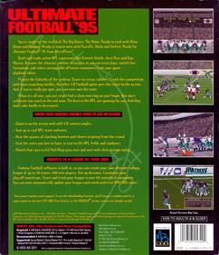 Ultimate Football '95 - Box - Back Image