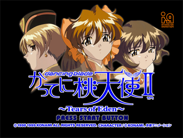 Dancing Blade: Katteni Momotenshi II: Tears of Eden - Screenshot - Game Title Image