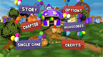 Crazy Chicken: Carnival - Screenshot - Game Select Image