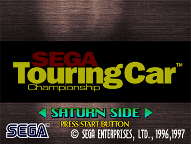 Sega Touring Car Championship - Screenshot - Game Title Image