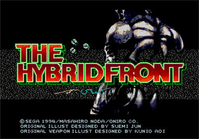 The Hybrid Front - Screenshot - Game Title Image