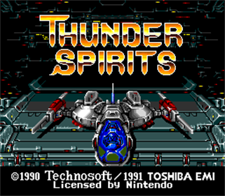 Thunder Spirits - Screenshot - Game Title Image