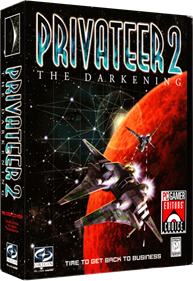 Privateer 2: The Darkening - Box - 3D Image