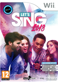 Let's Sing 2018 - Box - Front Image