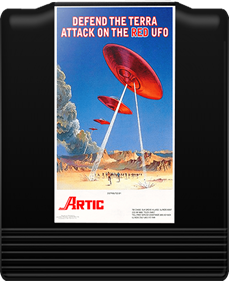 Defend the Terra Attack on the Red UFO - Fanart - Cart - Front Image