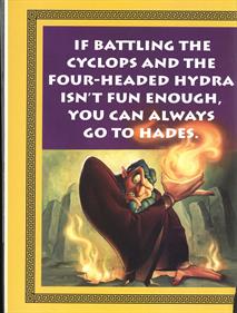 Herc's Adventures - Advertisement Flyer - Front Image