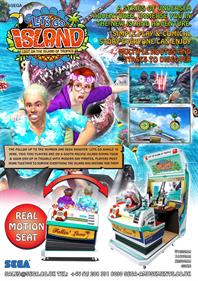 Let's Go Island: Lost on the Island of Tropics - Advertisement Flyer - Back Image