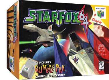 Star Fox 64 - Box - 3D
