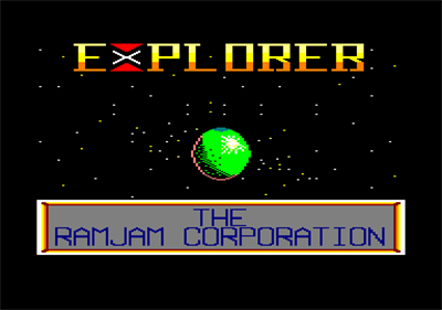 Explorer  - Screenshot - Game Title Image