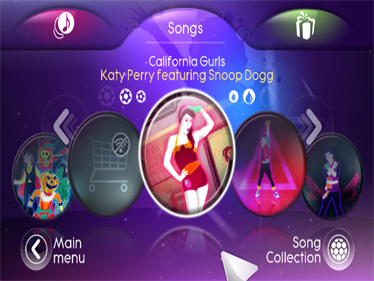 Just Dance 3 - Screenshot - Game Select Image