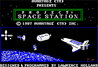 Project: Space Station - Screenshot - Game Title Image