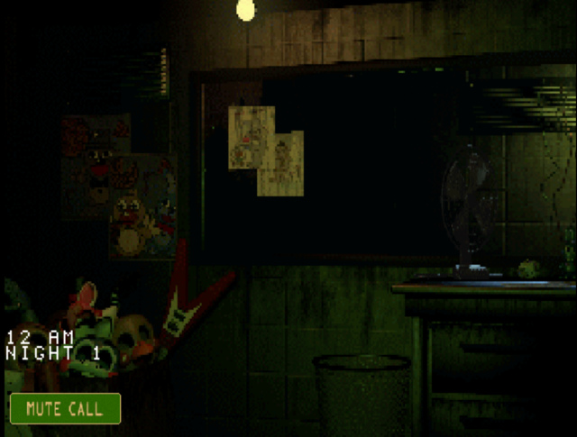 Five Night at Freddy's 3 on The Playstation 1