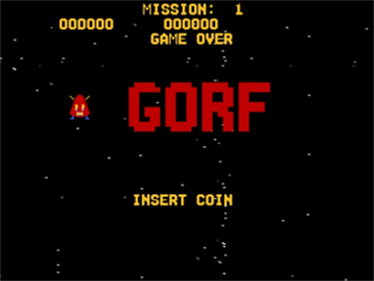 Gorf - Screenshot - Game Title Image