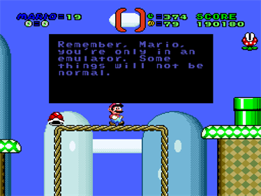 Windows Mario World - Screenshot - Gameplay Image