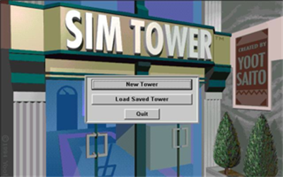 SimTower: The Vertical Empire - Screenshot - Game Title Image