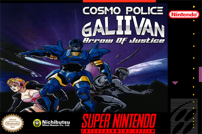 Cosmo Police Galivan II: Arrow of Justice - Fanart - Box - Front Image