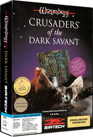 Wizardry: Crusaders of the Dark Savant - Box - 3D Image