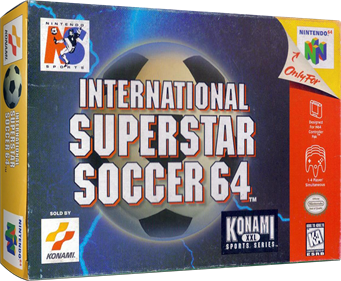 International Superstar Soccer 64 - Box - 3D Image