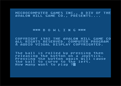 Arcade Pak #4: Bowler & Roadracer - Screenshot - Game Title Image
