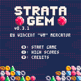 Strata Gem - Screenshot - Game Title Image