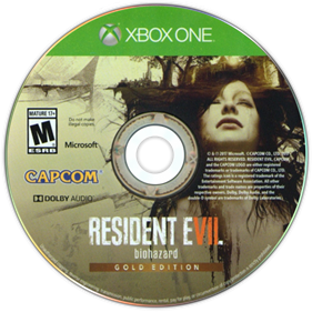 Resident Evil VII: Biohazard: Gold Edition - Disc Image