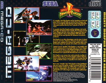 Mighty Morphin Power Rangers - Box - Back Image