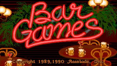 Bar Games - Screenshot - Game Title Image