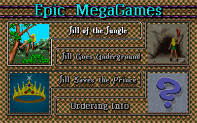 Jill of the Jungle: The Complete Trilogy - Screenshot - Game Select Image