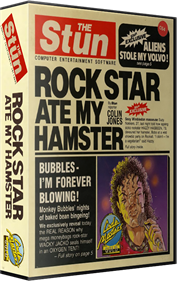Rock Star Ate My Hamster - Box - 3D Image