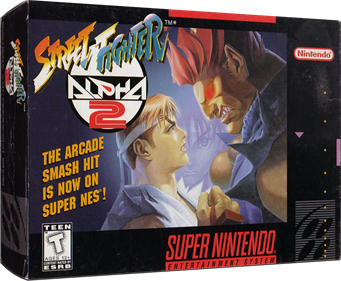 Street Fighter Alpha 2 - Box - 3D Image