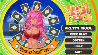 Poker Pretty Girls Battle: Texas Hold'em - Screenshot - Game Title Image