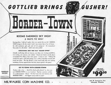 Border-Town - Advertisement Flyer - Front Image