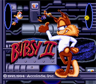 Bubsy II - Screenshot - Game Title Image