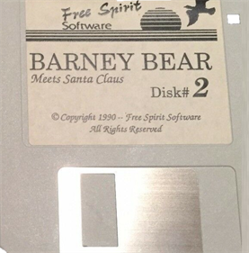 Barney Bear Meets Santa Claus - Disc Image