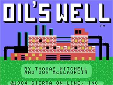 Oil's Well - Screenshot - Game Title Image