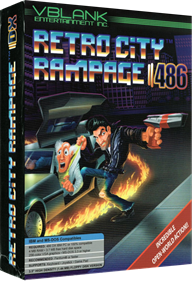 Retro City Rampage 486 - Box - 3D Image