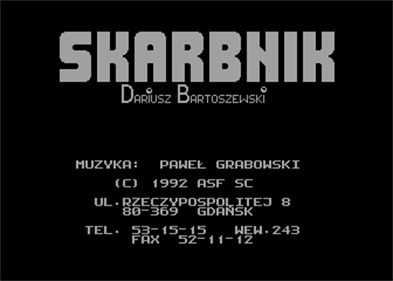 Skarbnik - Screenshot - Game Title Image