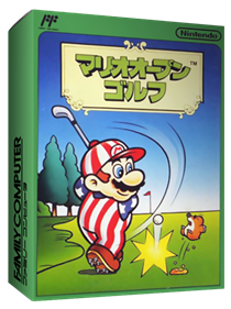 NES Open Tournament Golf - Box - 3D Image