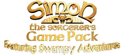 Simon the Sorcerer's Puzzle Pack: Swampy Adventures - Clear Logo Image