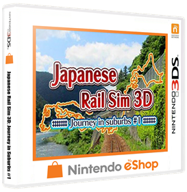 Japanese Rail Sim 3D: Journey in Suburbs #1 - Box - 3D Image